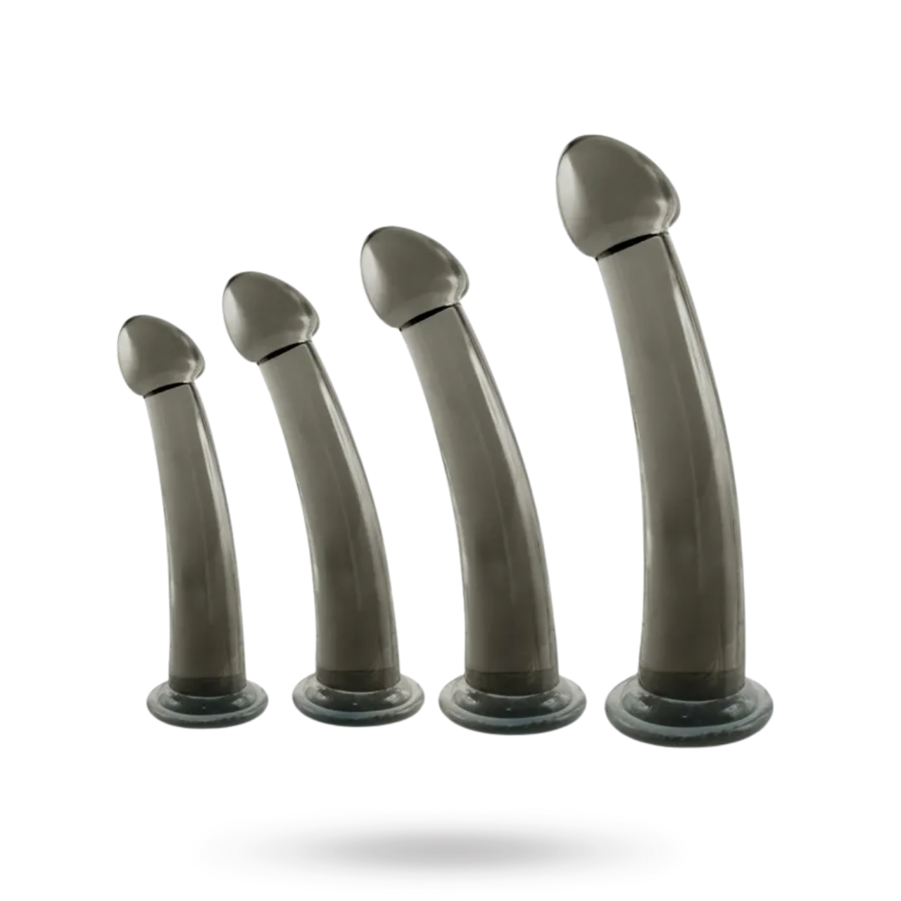 Black Axinite 4 in 1 Anal Plug Kit Set Anaalitappi setti