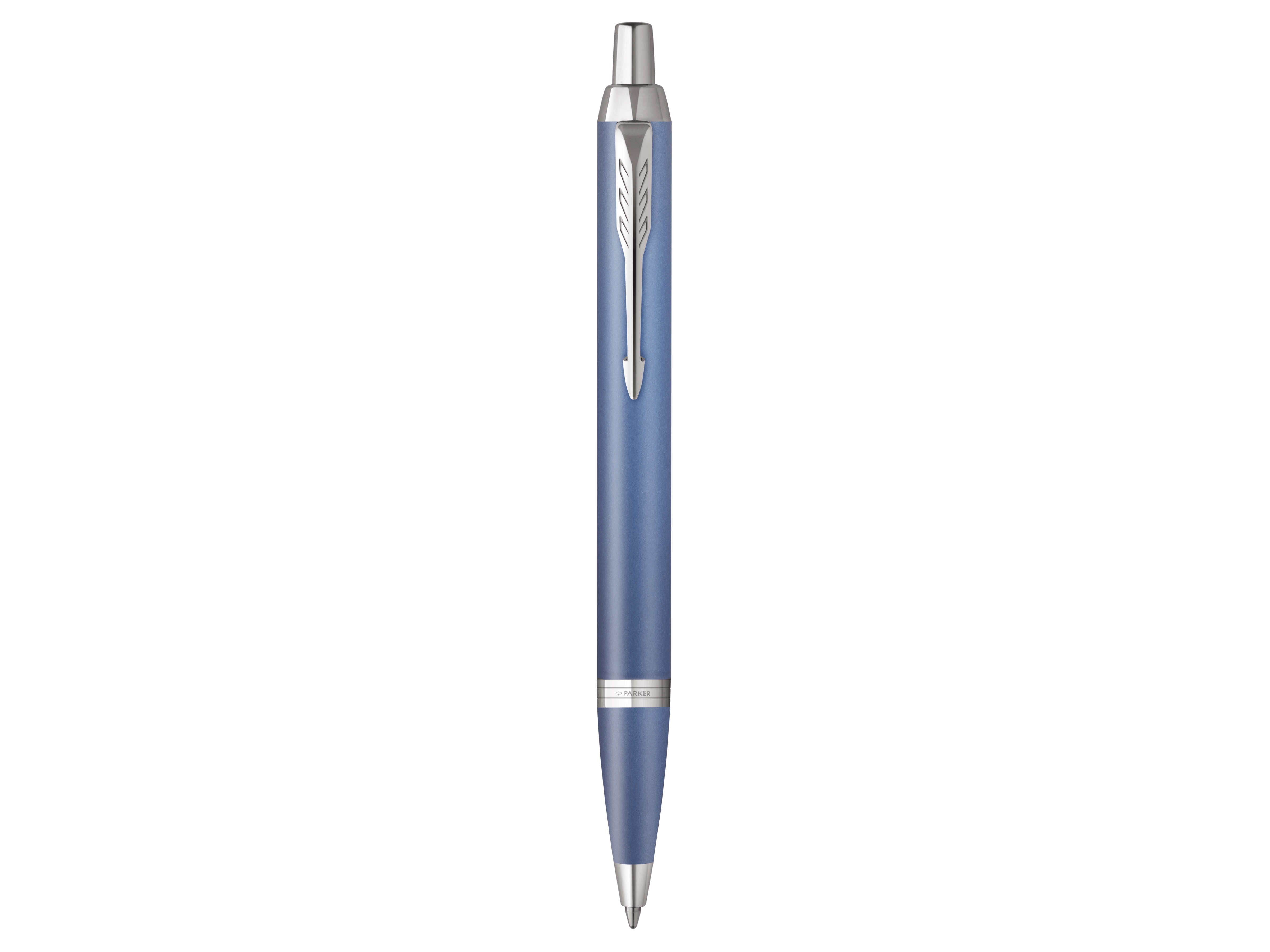 Parker IM Writing Rituals Ballpoint Peaceful Blue Finish with Gradient & Chrome Trims Medium Point Blue Ink Gift Box