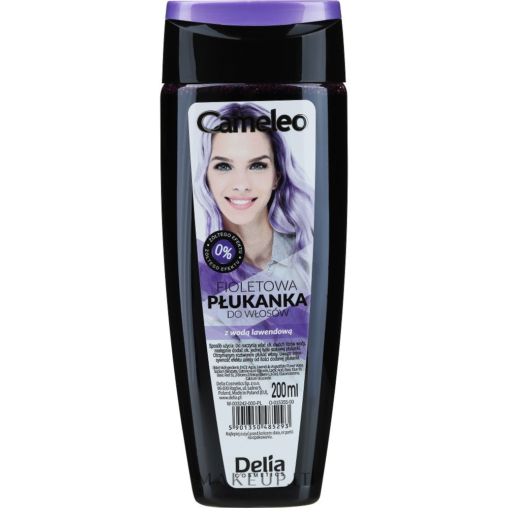Delia Cosmetics Cameleo Flower Water Hiusväri Violetti Väri 200 ml
