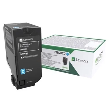 Lexmark CS727/CX727/CS728 toner cyan (Return) 13k 75B20C0 Vastaa: N/A