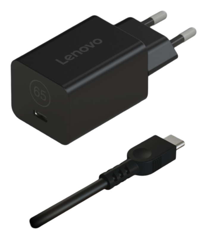 Lenovo Nano power adapter - GaN - 24 pin USB-C - 65 Watt