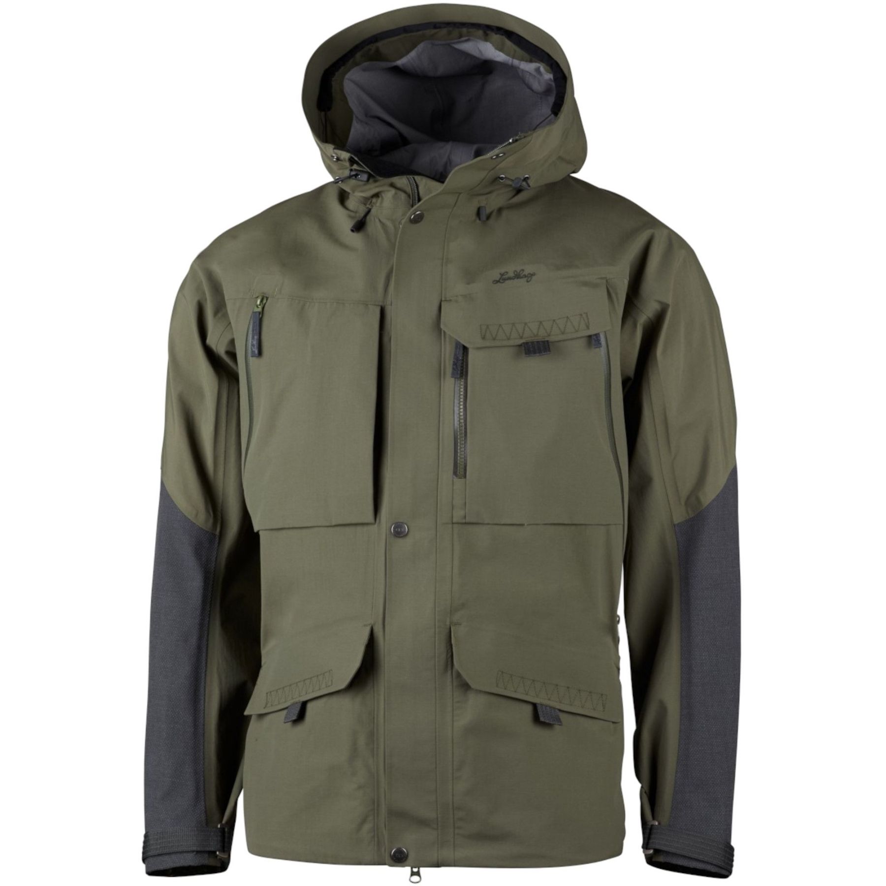 Lundhags Ocke Ms Jacket, kuoritakki, miesten, vihreä/harmaa