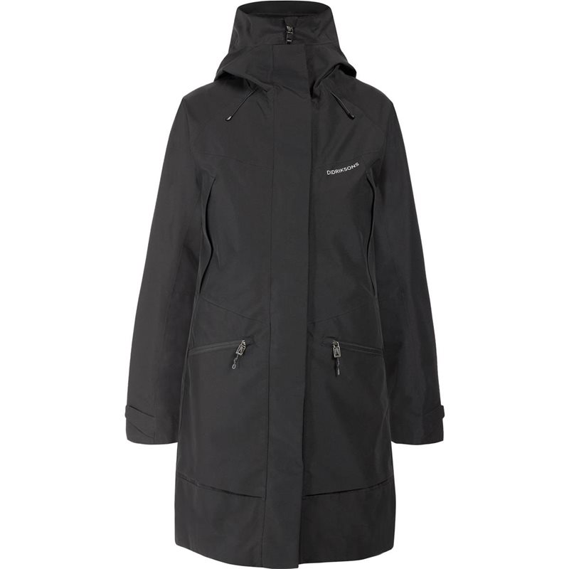 Didriksons Ilma Wns Parka 8 Black - 34