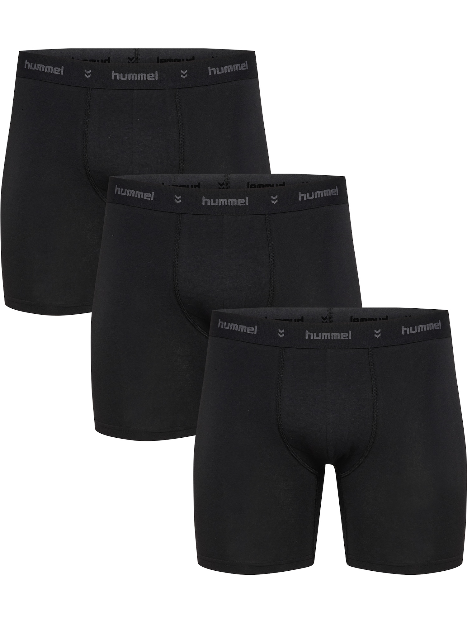 Hummel Comfort Boxers 3-Pack K. M Musta Miehet