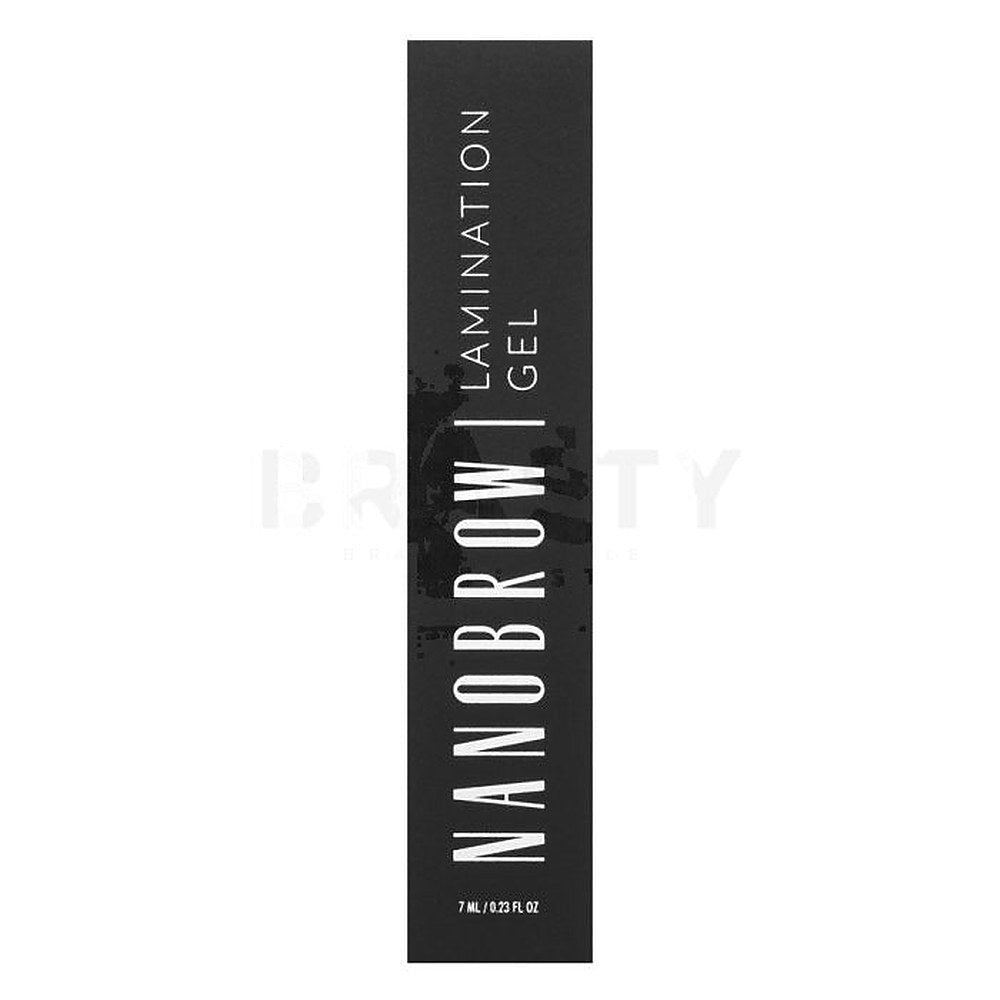 Nanobrow Laminaatiogeeli Musta 7 ml