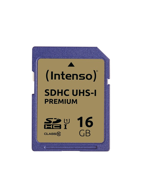 Intenso SDHC Card 16GB Class 10 UHS-I Premium