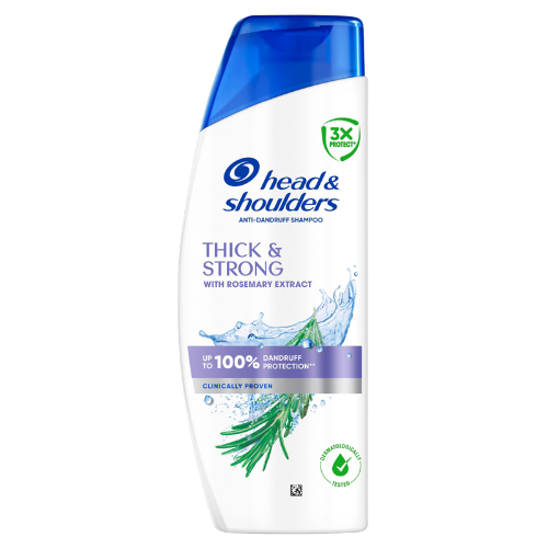 Head & Shoulders Thick & Strong Rosmariiniuutetta Sisältävä Hilse-Shampoo - 250 ml