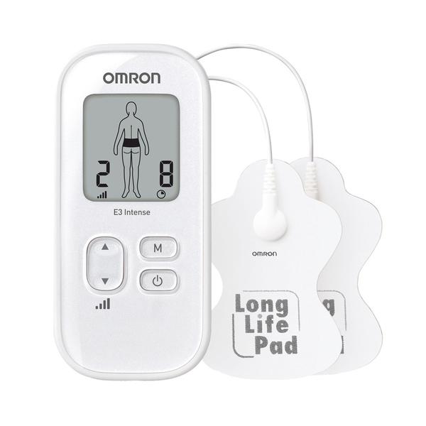 Omron E3 Intense - TENS Muscle Massage & Pain Relief - Silver