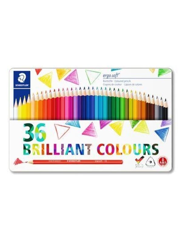Staedtler Värikynät, Col. pencil ergosoft 36 kpl FSC 100%
