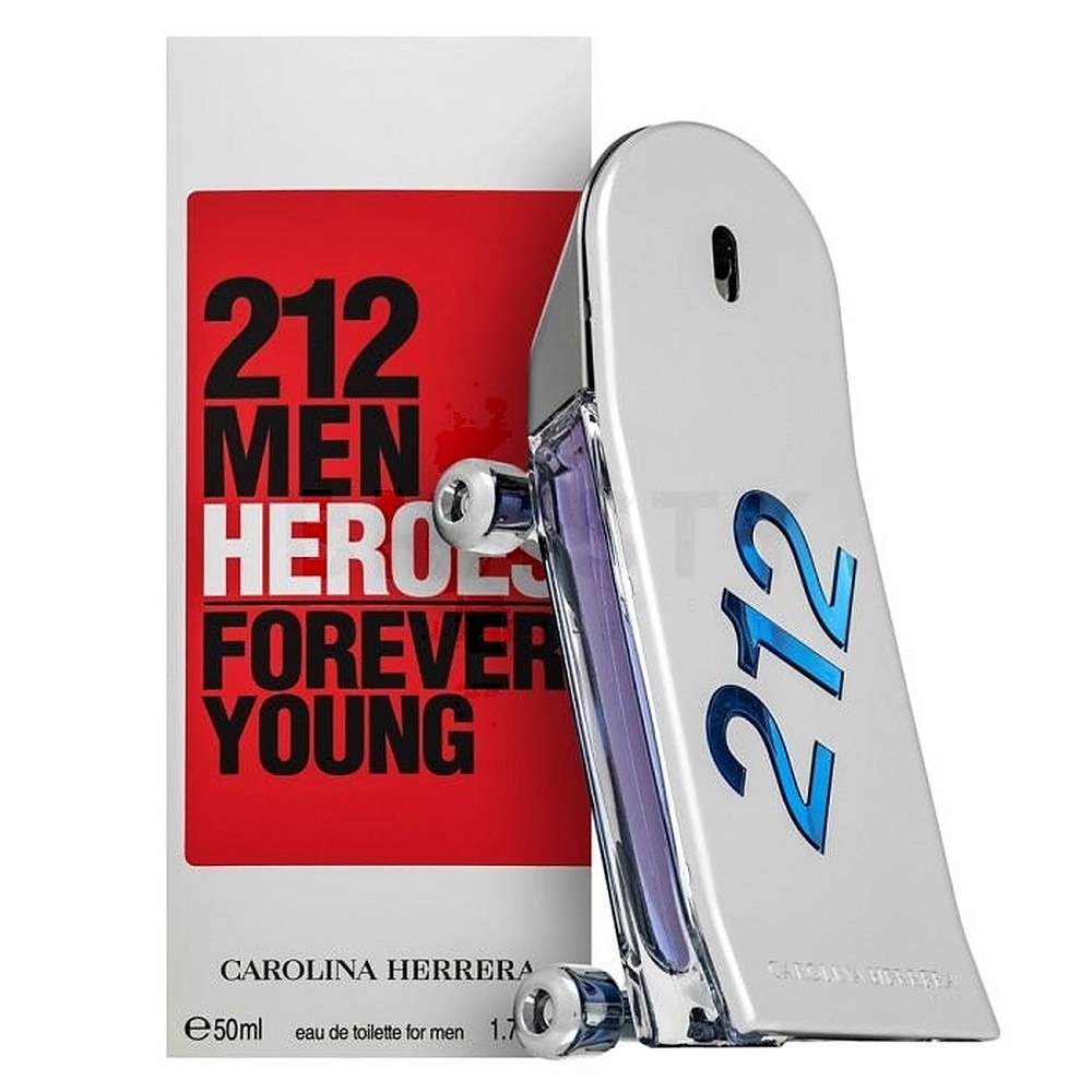 Carolina herrera 212 Heroes Eau De Toilette for Men Volume 50 ml