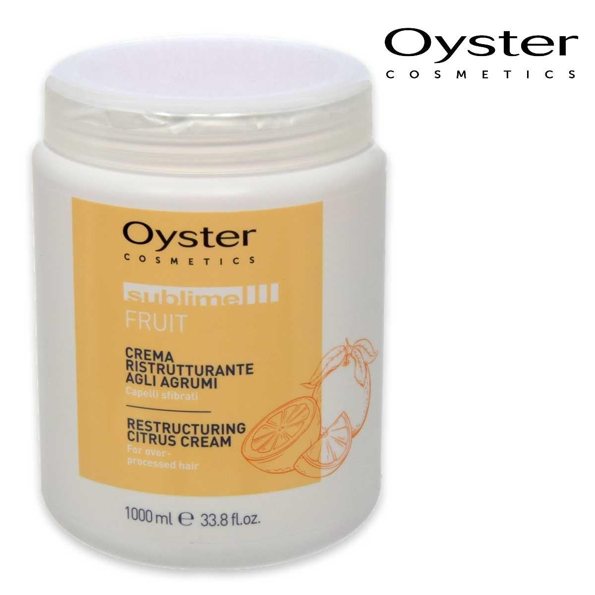 Oyster Sublime Citrus Mask 1000ml. Rakennetta uudistava.