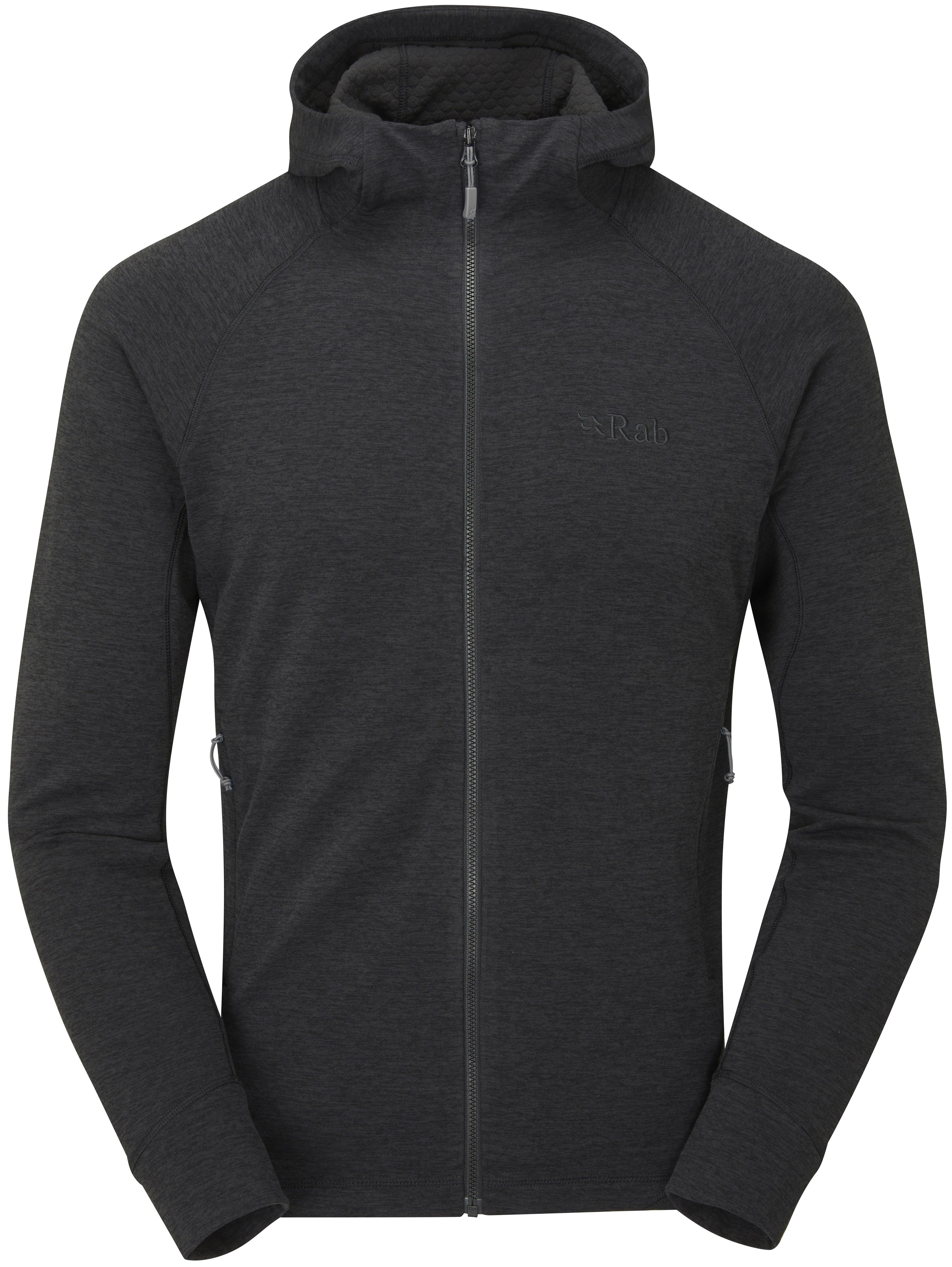 Rab Nexus Hoody fleecetakki, Black