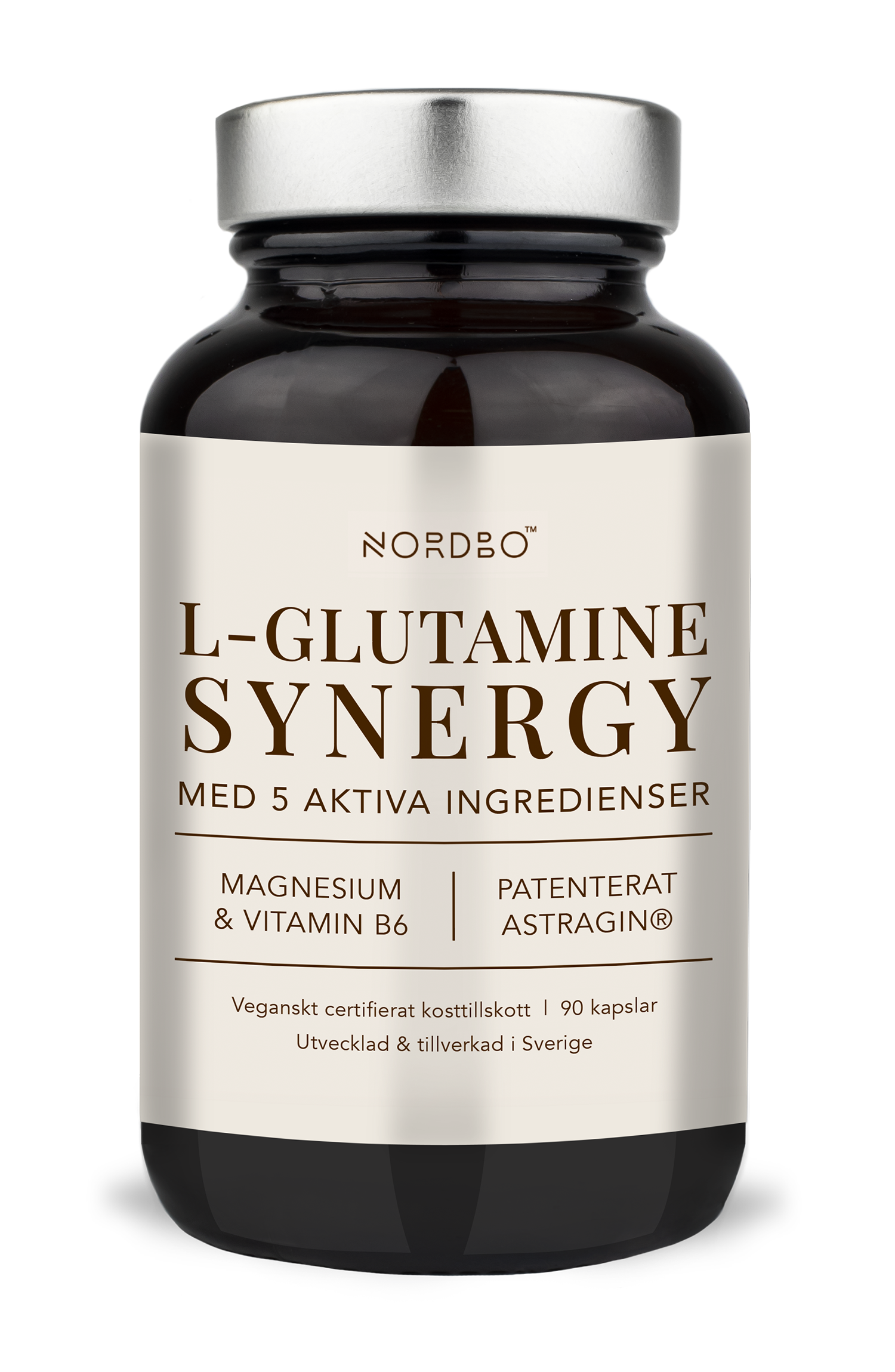 Nordbo L-Glutamine Synergy 90 kaps