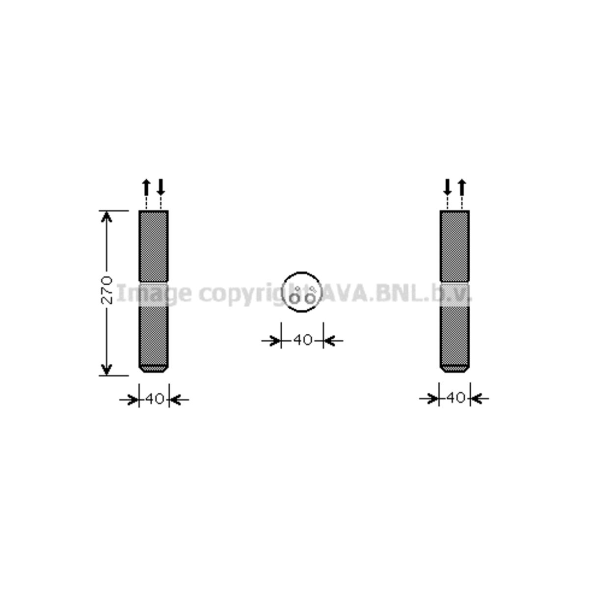 Kuivain, ilmastointilaite AVA COOLING SYSTEMS RTD493