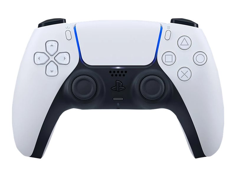 Sony Interactive Entertainment Langaton DualSense-ohjain White V2, Pad-ohjain, PlayStation 5, Takanuppi, Tyhjennä muisti -painike, Valikkopainike, Asetukset-painike, Käynnistyspainike,..., Analoginen/Digitaalinen, RGB, Langallinen & langaton