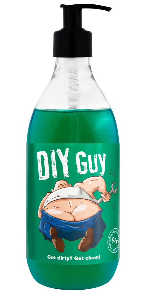 LaQ Shots Green DIY Guy suihkugeeli 500 ml