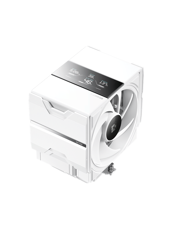 Sudokoo SK620V, 2x120 mm -prosessorijäähdytin, valkoinen