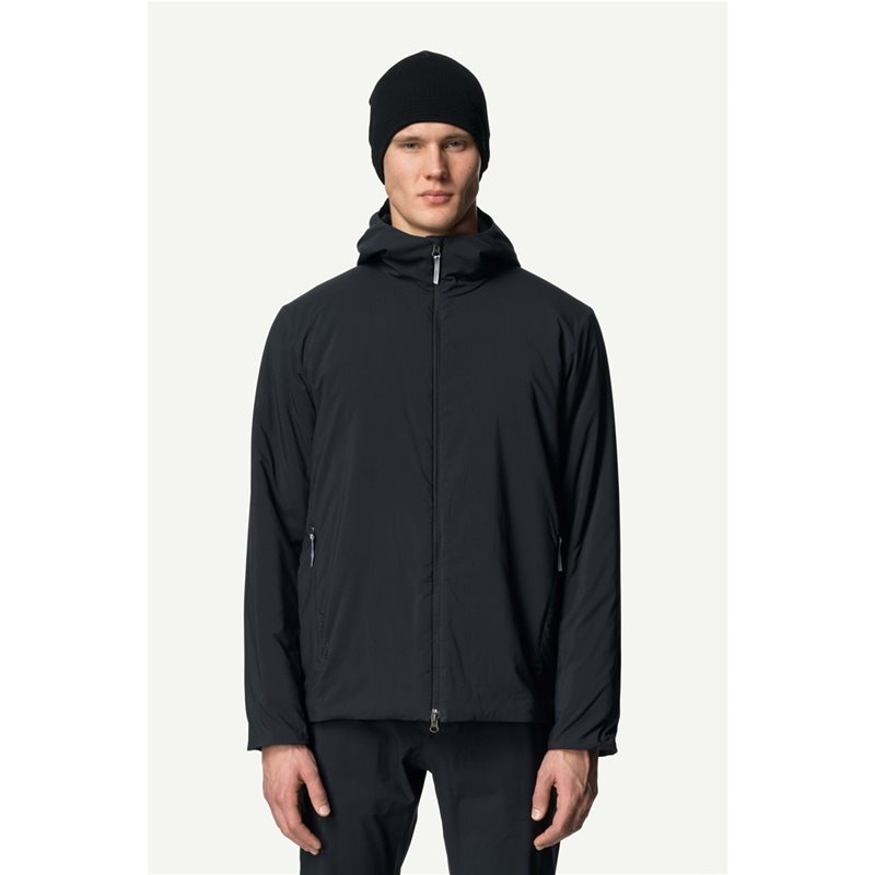 Houdini M's Puff Up Insulated Houdi True Black - S
