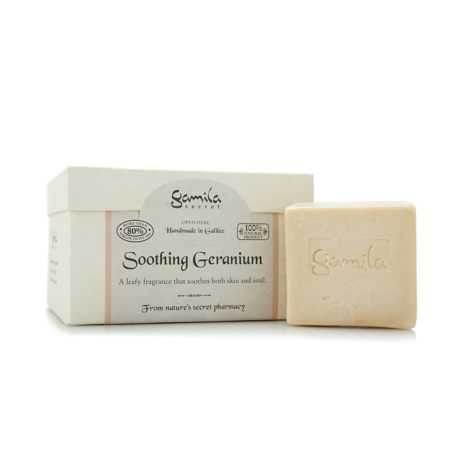 Gamila Secret Rauhoittava geranium-saippua 115 g