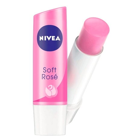Nivea Care Soft Rose -huulirasva
