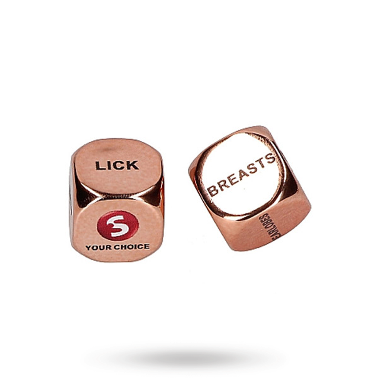 Shots Love Dice Rosé Gold noppapeli