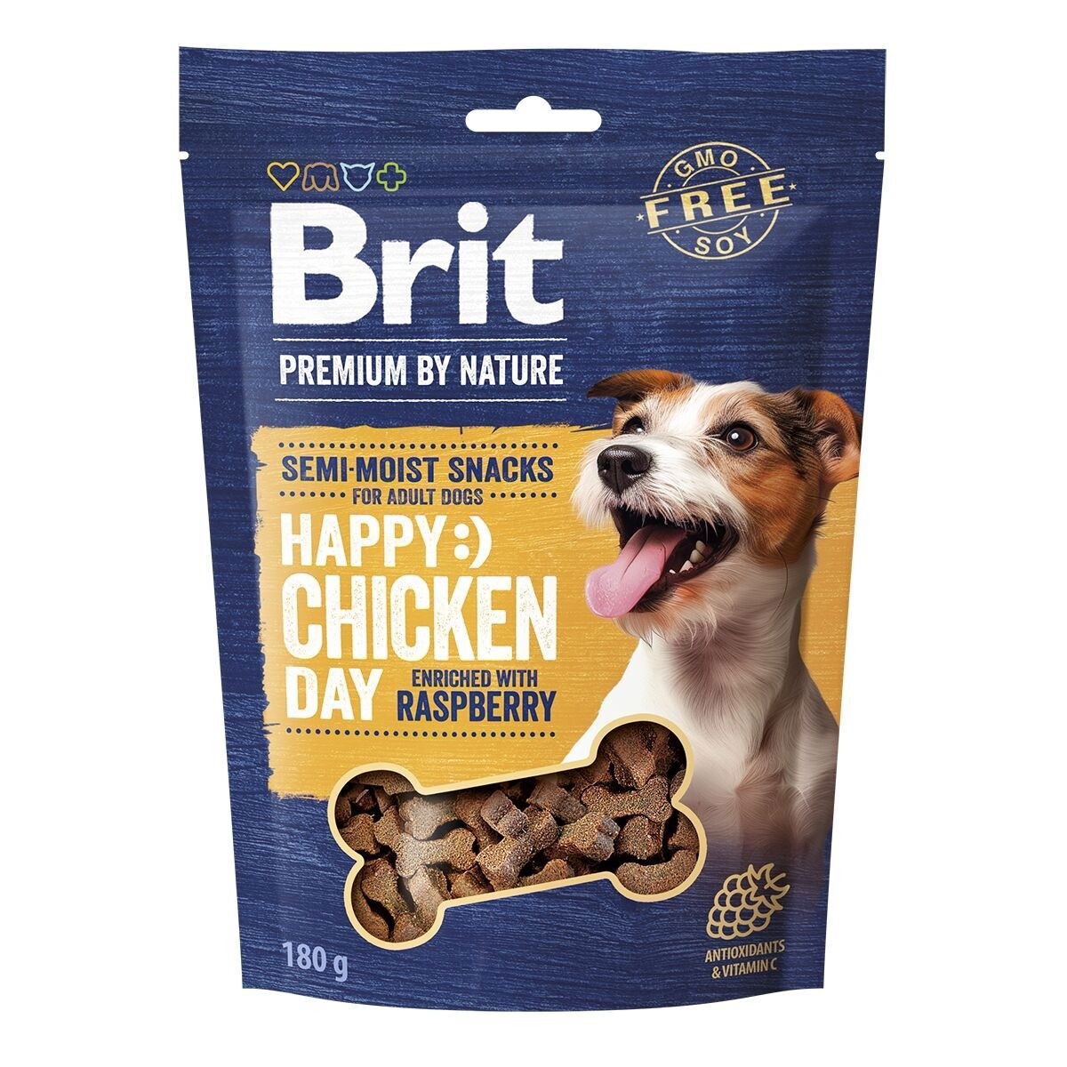 Brit Premium by Nature Koiranherkut Kana & Vadelma 180 g