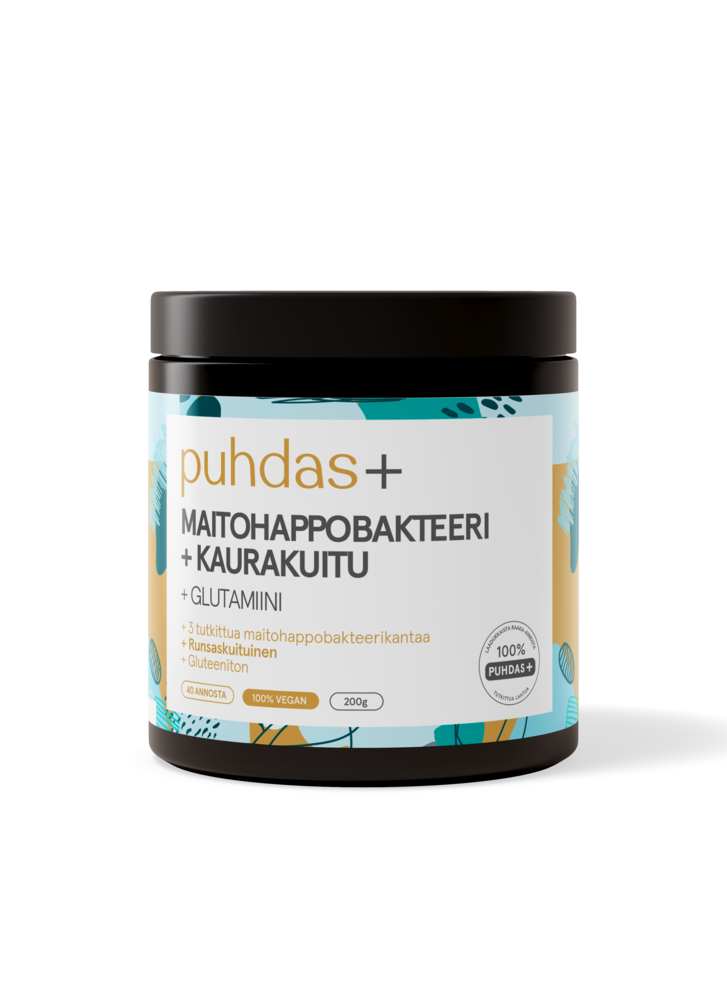Puhdas+ Maitohappobakteeri + Kaurakuitu 200 g