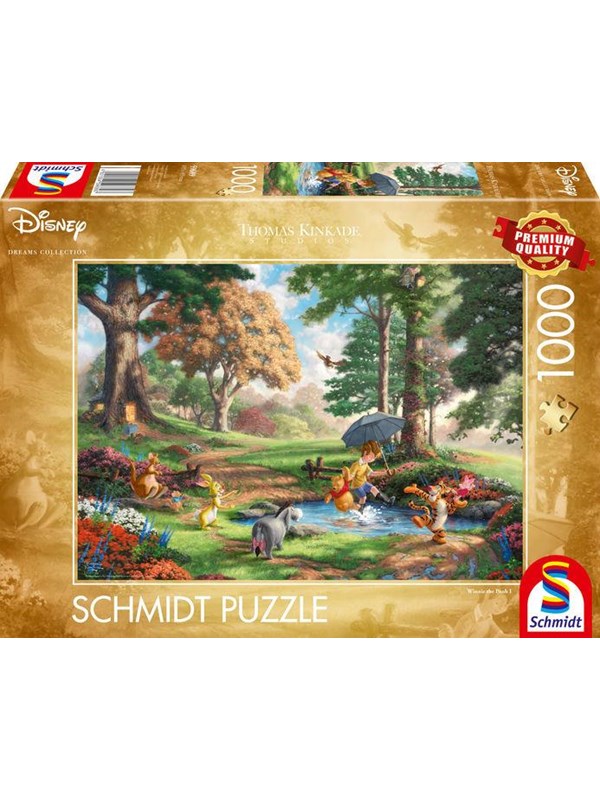 Disney Winnie The Pooh Thomas Kinkade Palapeli 1000 palaa Schmidt