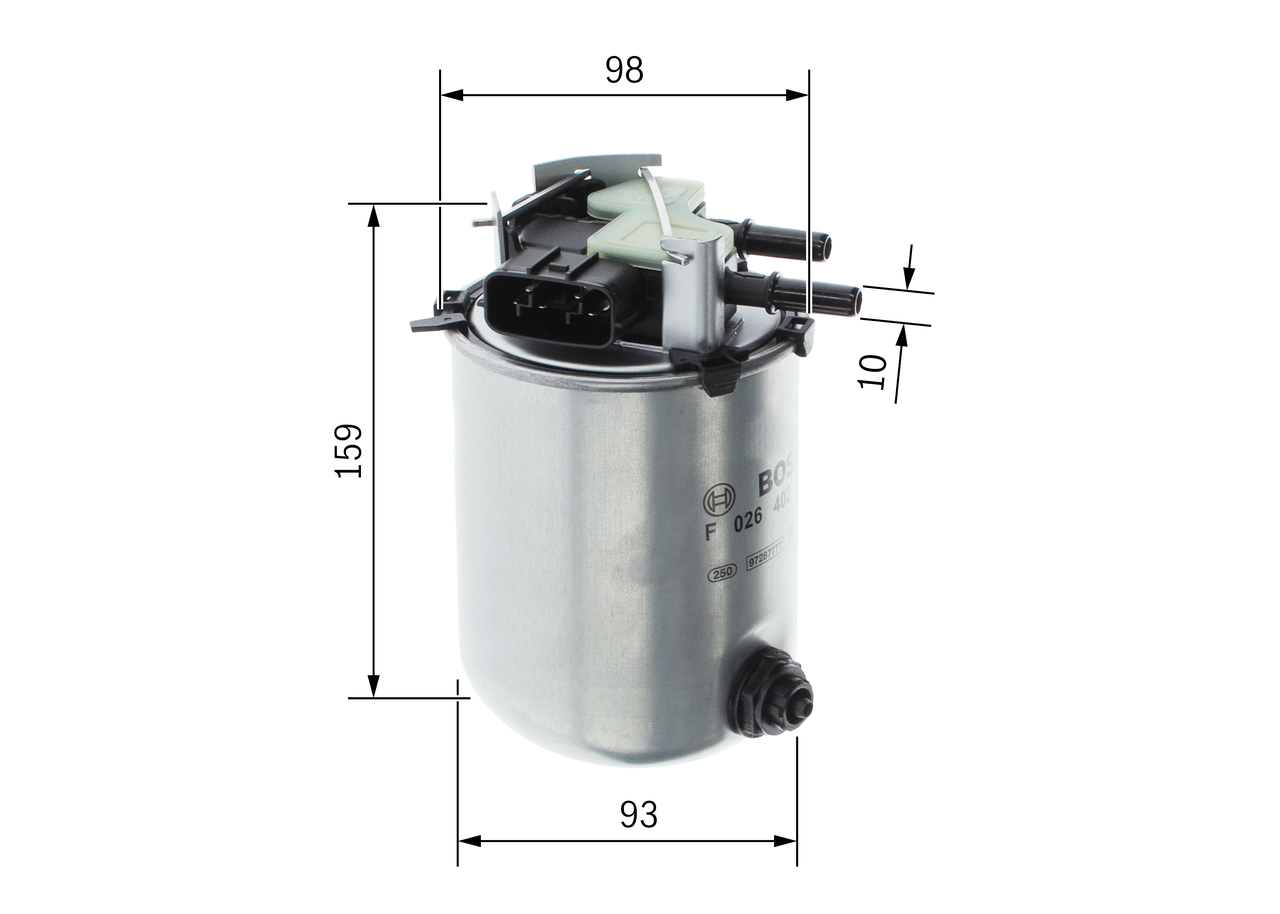 Bosch Polttoainesuodatin F026402288