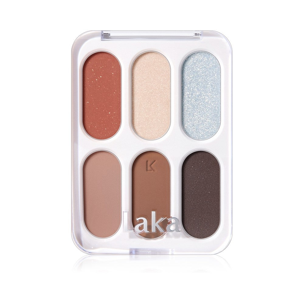 Laka Forever6 Eyeshadow Palette 7g 01 Beginning