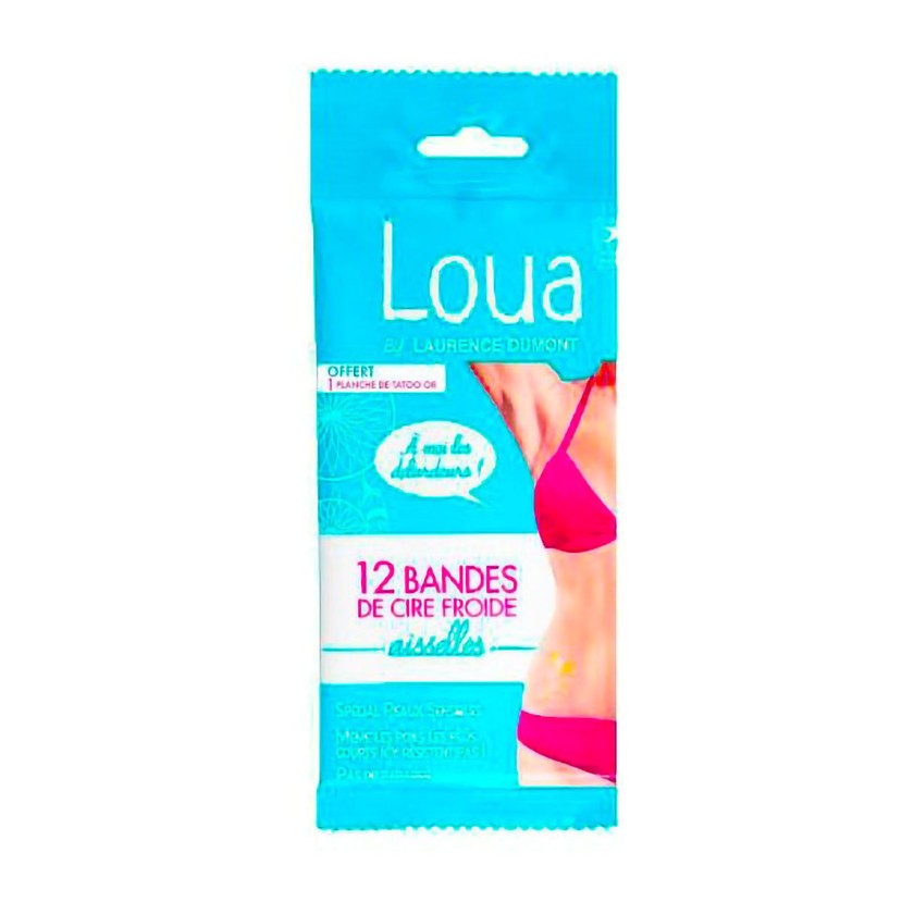Loua Kainalojen karvanpoistoliuskat 12 kpl