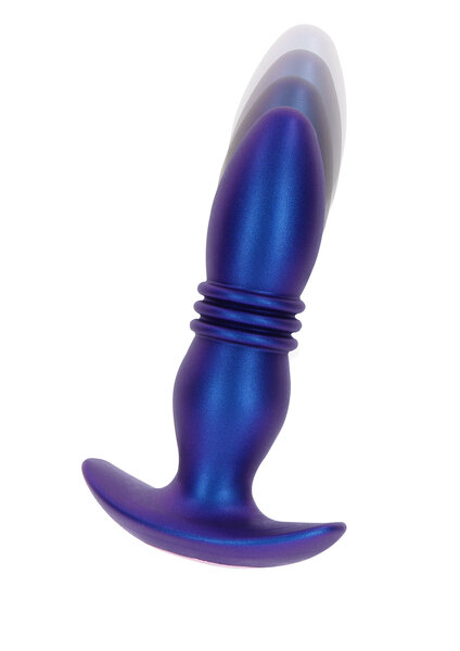 The Tough Thrusting Vibrating Plug kauko-ohjattava anaalitappi