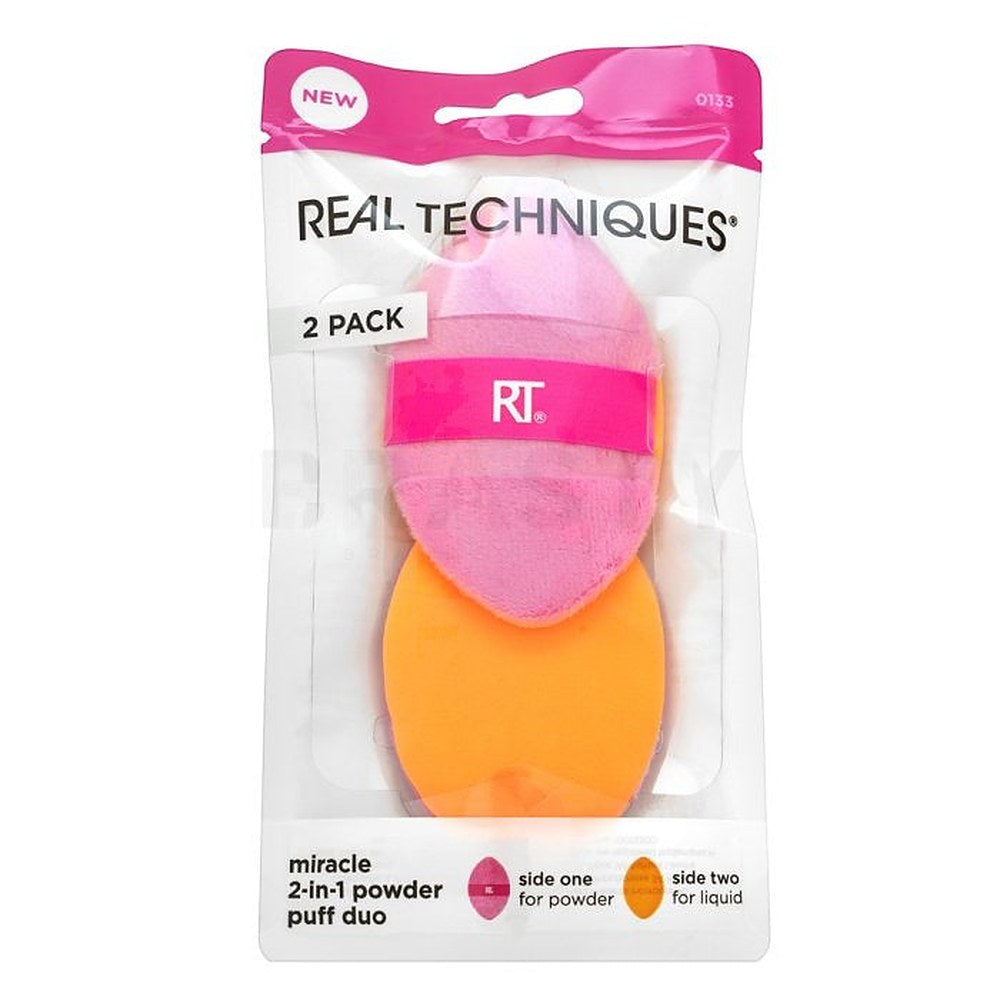 Real Techniques Miracle 2-in-1 -meikkipuuteriduo