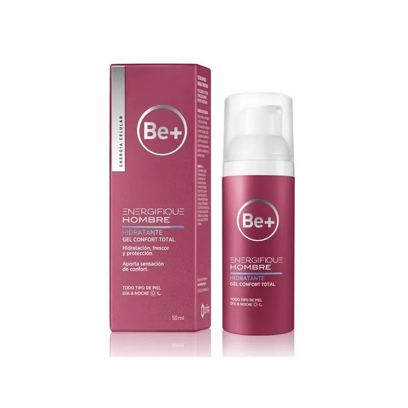 BE+ Energifique Miesten kosteuttava geeli 50 ml