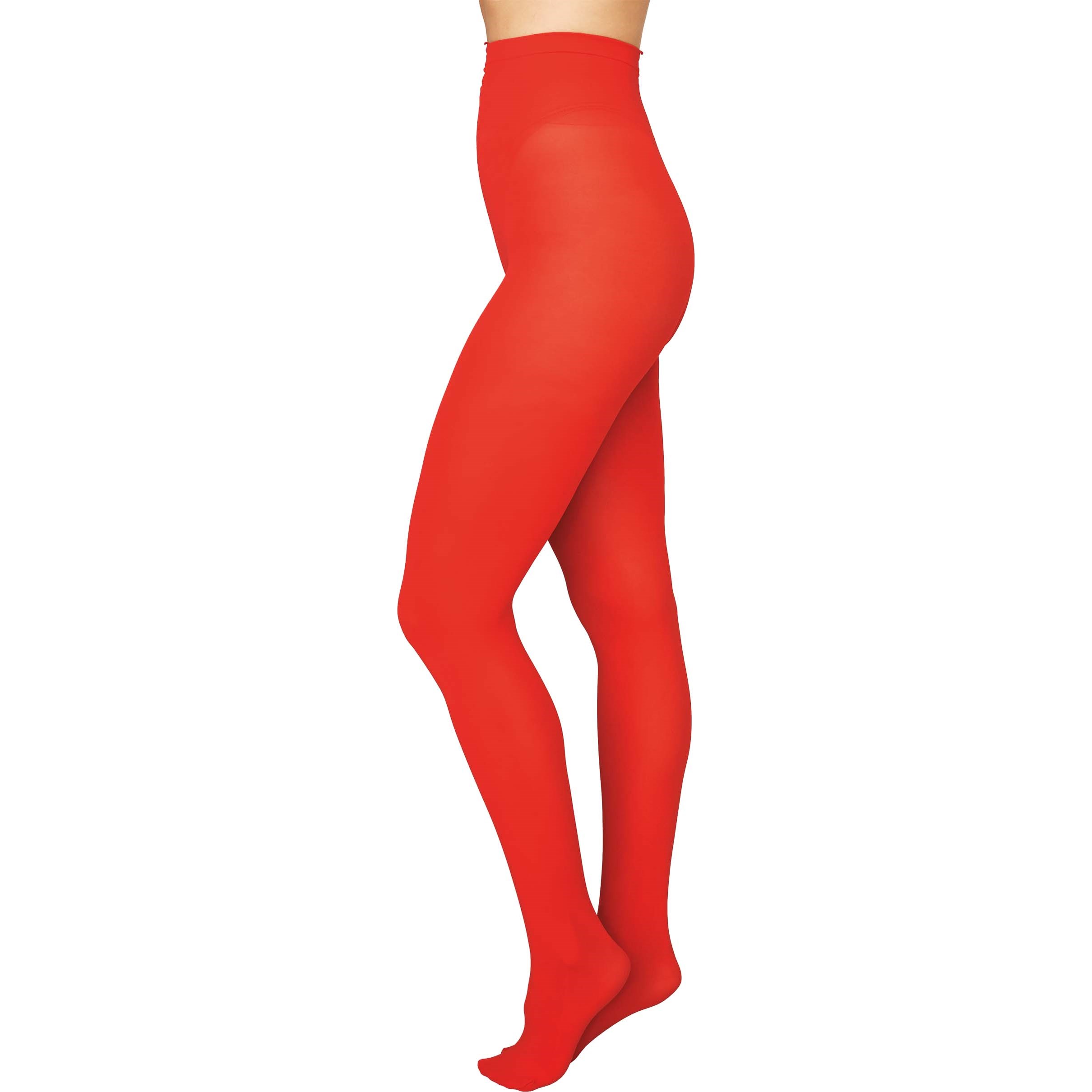 Swedish Stockings Olivia Premium Tights Sharp Red M