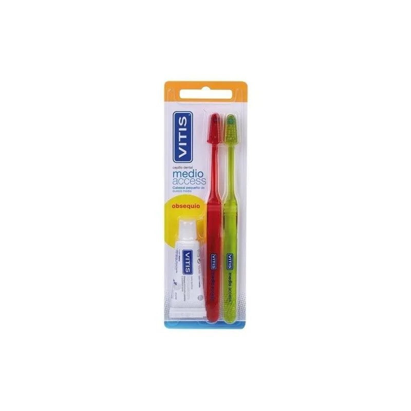 Vitis Access Medium -hammasharja 2 kpl