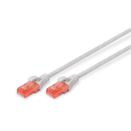 Digitus Patch Cord Lszh Rj-45 Cat 6 0.5m Harmaa