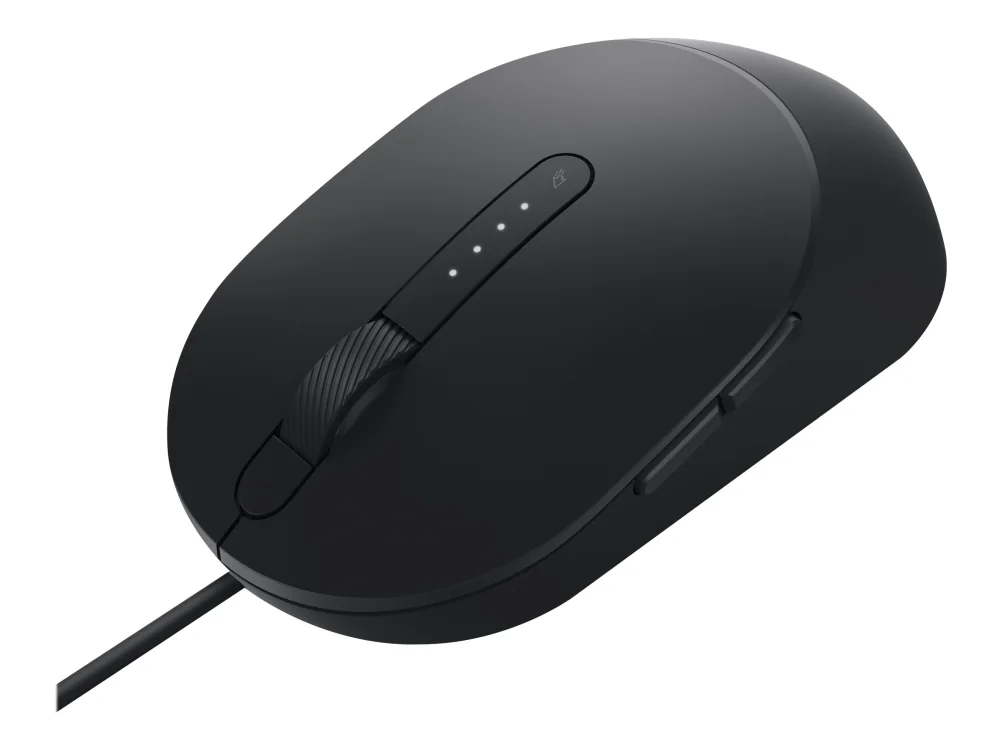 Dell MS3220 - mouse - USB 2.0 - Musta - Hiiri - Laser - 5 painiketta - Musta