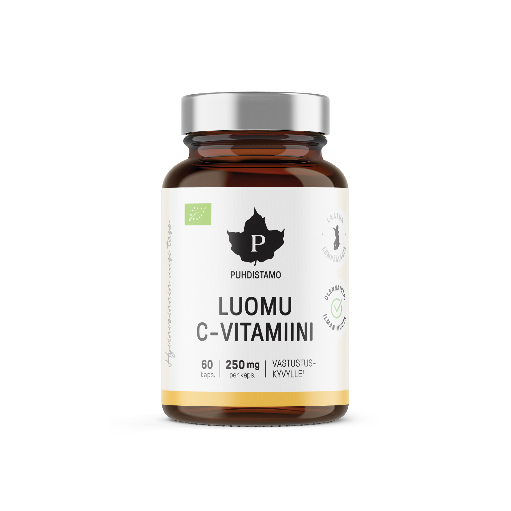 Puhdistamo Luomu C-vitamiini 60 kaps