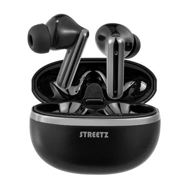 Streetz Streetz T235 TWS -kuulokkeet, musta T235-BLK Vastaa: N/A