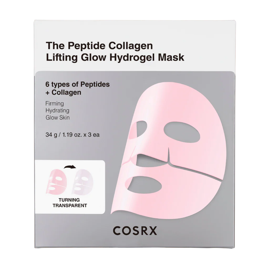 COSRX Peptide Glow Hydrogel Mask 3 kpl 3 kpl