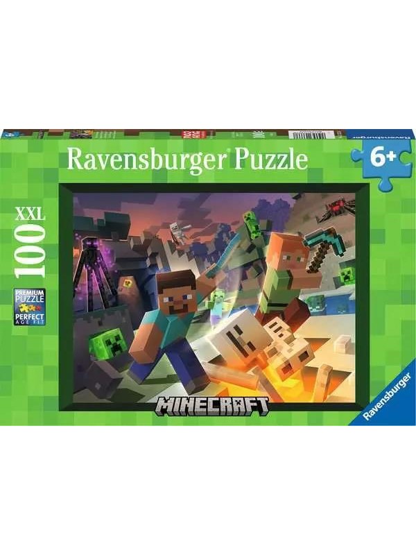 Ravensburger Hirviö Minecraft XXL 100 kpl