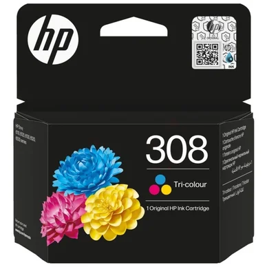 HP 308-mustekasetti, kolmiväri