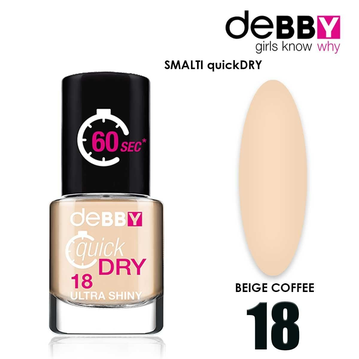 Debby Nopea kuivuva kynsilakka 18