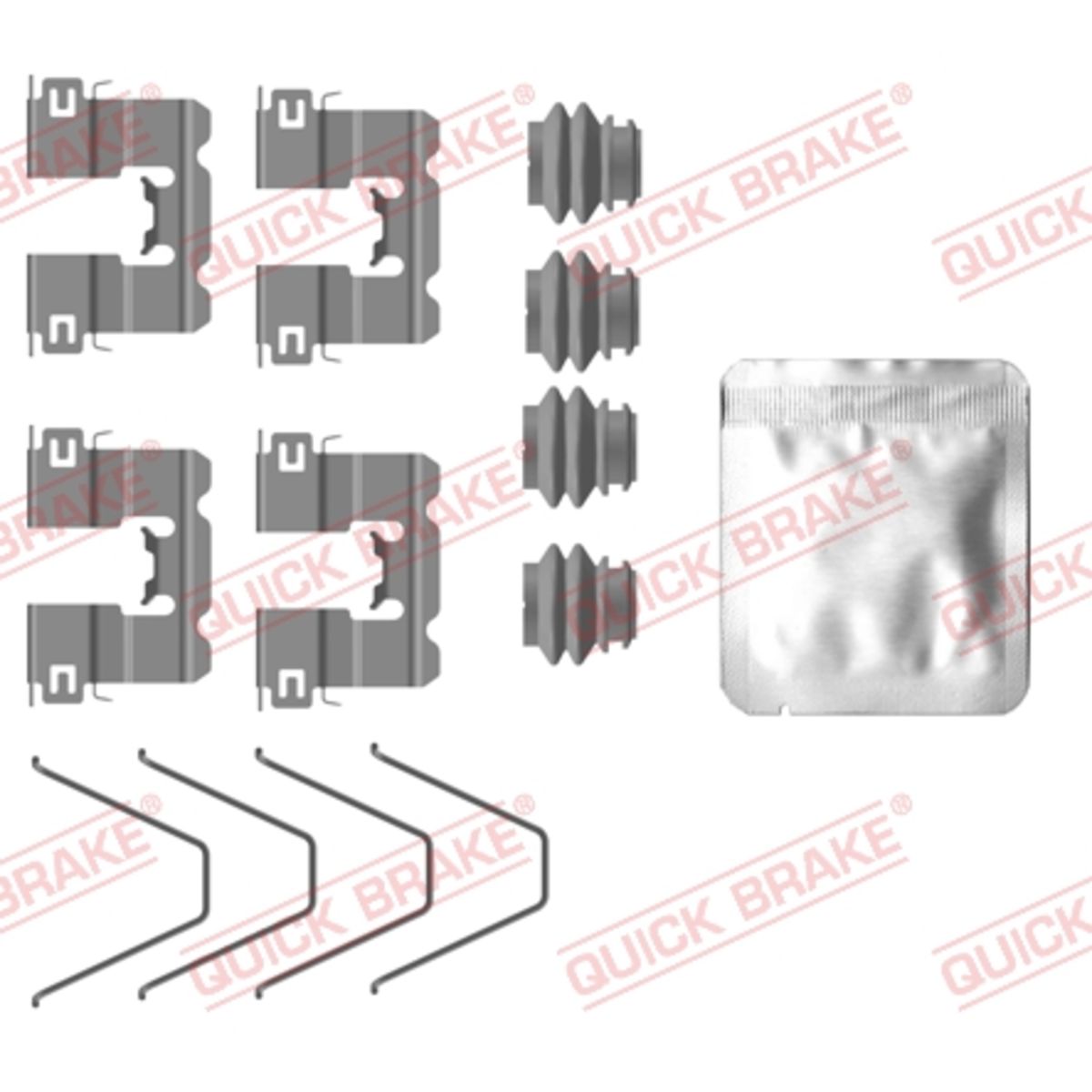 Jarrupalojen asennussarja QUICK BRAKE 109-0137