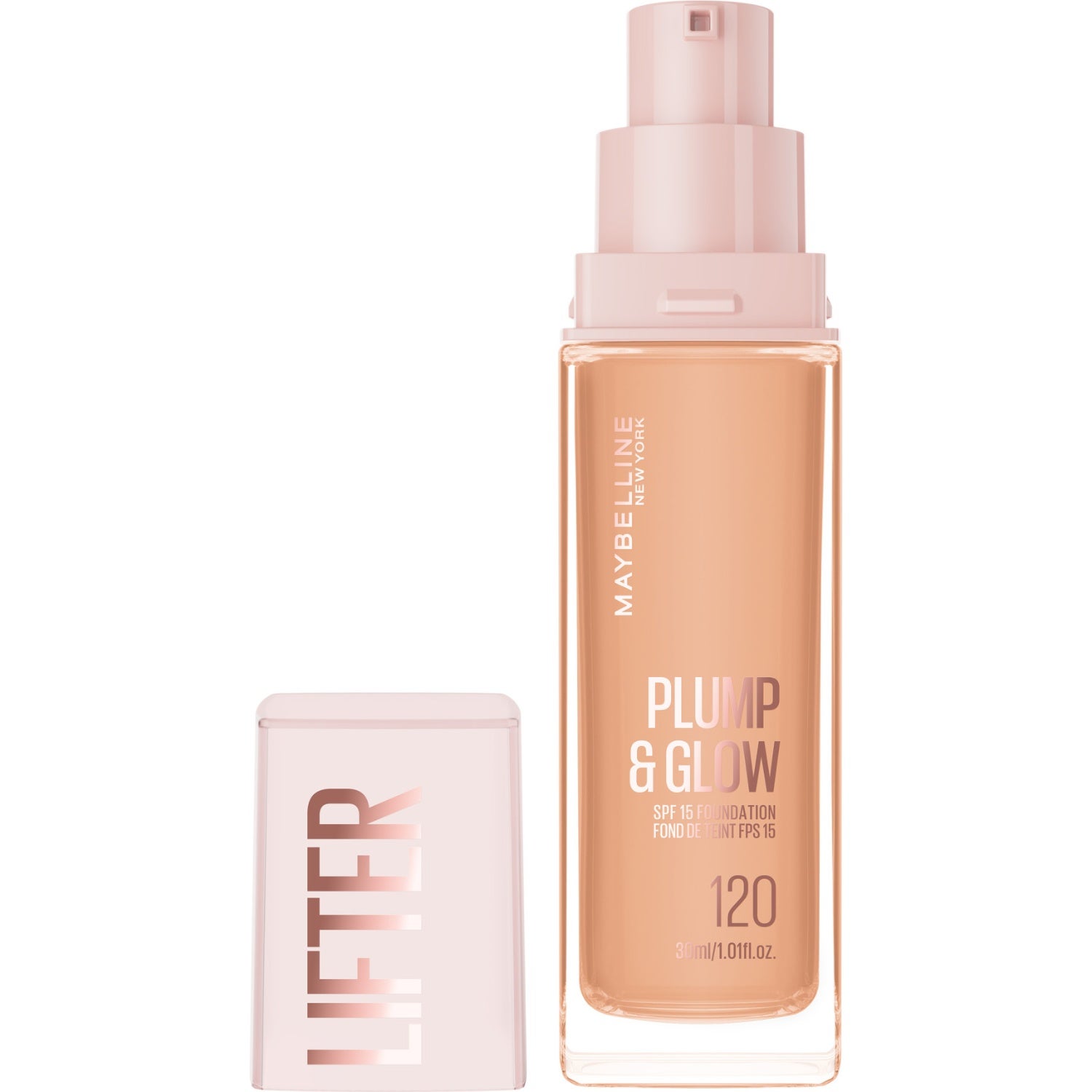 Maybelline Lifter Plump & Glow Foundation 120 - 30 ml