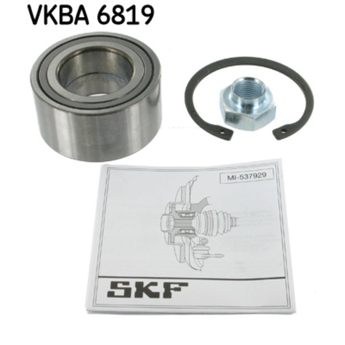 Pyöränlaakerisarja SKF VKBA 6819