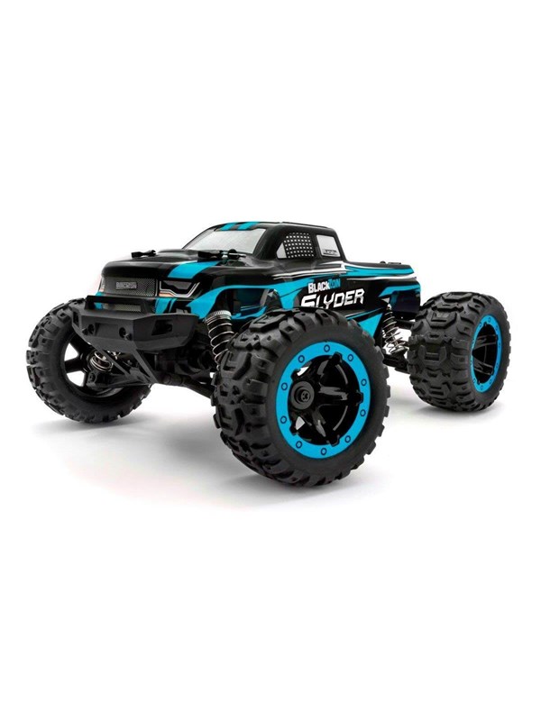 BLACKZON Slyder MT 1/16 4WD Electric Monster Truck - Blue
