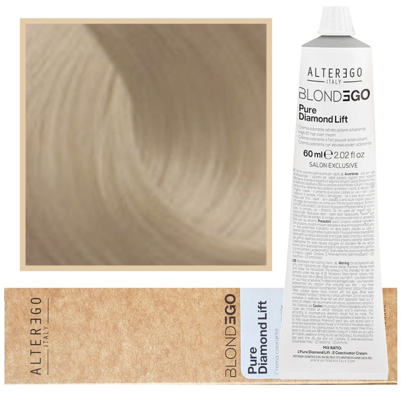 Alter Ego Blondego Pure Diamond Lift -vaalennava hiusväri 60 ml HL.2 Iris