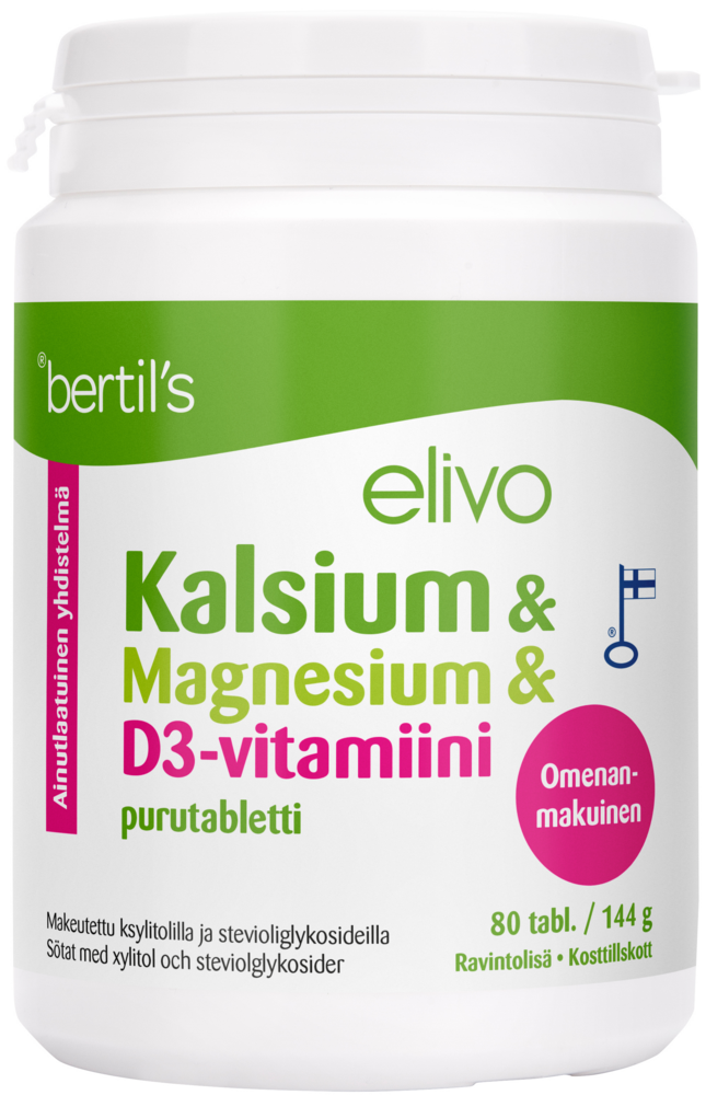Elivo Kalsium-Magnesium-D 80 purutabl.